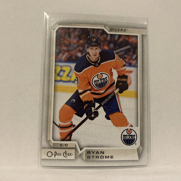 #127 Ryan Strome Edmonton Oilers   2018-19 O-Pee-Chee Hockey Card A2D