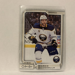 #213 Marco Scandella Buffalo Sabres   2018-19 O-Pee-Chee Hockey Card A2E