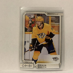 #225 Craig Smith Nashville Predators   2018-19 O-Pee-Chee Hockey Card A2E