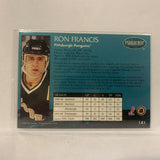 #141 Ron Francis Pittsburgh Penguins   1993-94 Parkhurst Hockey Card A2E