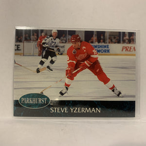 #44 Steve Yzerman Detroit Red Wings   1993-94 Parkhurst Hockey Card A2E