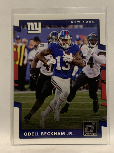 2017 Donruss #247 Odell Beckham Jr. New York Giants Football Card