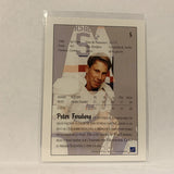 #5 Peter Forsberg    1991-92 Ultimate Hockey Card A2F