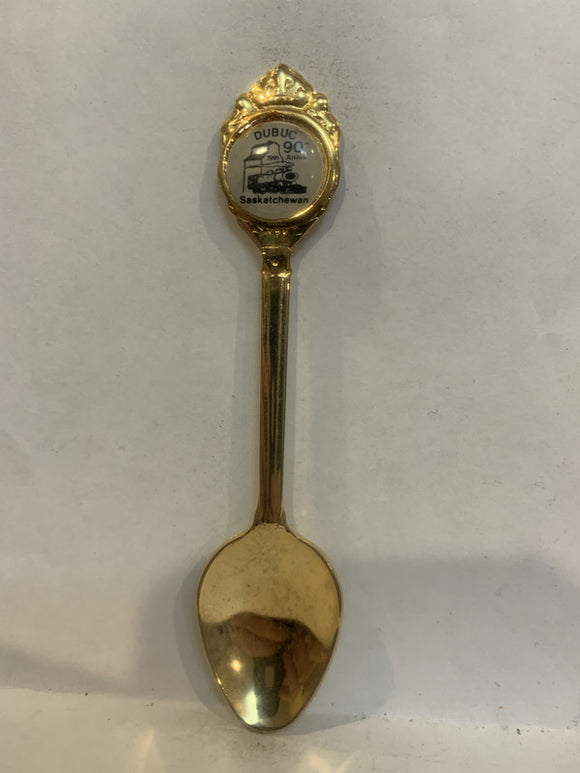 Dubuc 1995 90th Anniversary Saskatchewan Souvenir Spoon