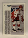 #61 Kimbi Daniels Kanada 1991-92 Upper Deck Hockey Card