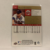 #747 Matt Guerrier Minnesota twins Series 2  2009 Upper Deck Baseball Card A2H