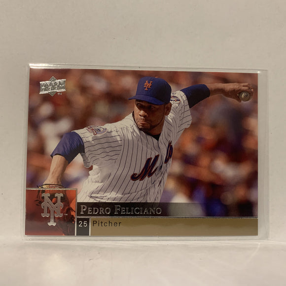 #765 Pedro Feliciano New York Mets Series 2  2009 Upper Deck Baseball Card A2H