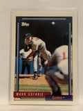 #548 Mark Guthrie Minnesota Twins 1992 Topps Baseball Card