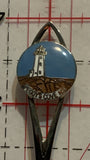 Peggy's Cove Nova Scotia Lighthouse CMB Canada Sterling Souvenir Spoon