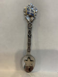 Quebec Flag Canada Maple Leaf Souvenir Spoon