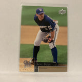 #721 Dave Bush Milwaukee Brewers Series 2  2009 Upper Deck Baseball Card A2I