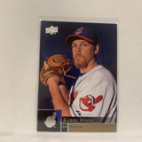 #608 Kerry Wood Cleveland Indians Series 2  2009 Upper Deck Baseball Card A2J