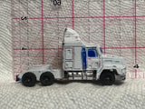 White Kenworth Semi Truck Unbranded  Diecast Car