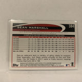 #384 Sean Marshall Cincinnati Reds   2012 Topps Baseball Card A2J