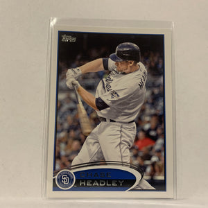 #388 Chase Headley San Diego Padres   2012 Topps Baseball Card A2J