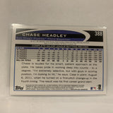 #388 Chase Headley San Diego Padres   2012 Topps Baseball Card A2J