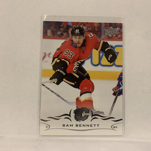 #28 Sam Bennett Calgary Flames  Series 1 2018-19 Upper Deck Hockey Card A2K