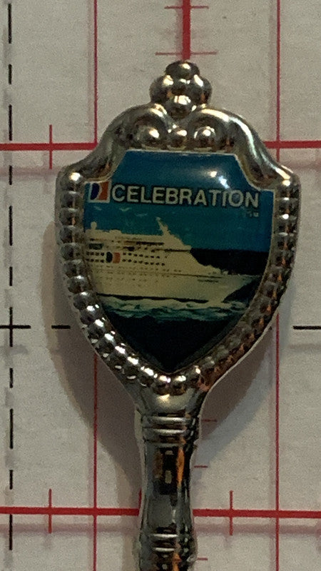 Celebration Ocean Liner Boat Ship   Souvenir Spoon