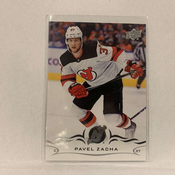 #113 Pavel Zacha New Jersey Devils  Series 1 2018-19 Upper Deck Hockey Card A2K