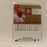 #813 Ryan Howard Philadelphia Phillies  Series 2 2009 Upper Deck Baseball Card A2K