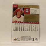 #807 Jayson Werth Philadelphia Phillies  Series 2 2009 Upper Deck Baseball Card A2K