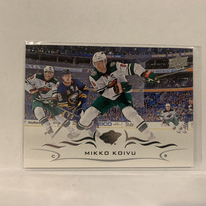 #91 Mikko Koivu Minesota Wild  Series 1 2018-19 Upper Deck Hockey Card A2L