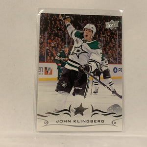 #59 John Klingberg Dallas Stars  Series 1 2018-19 Upper Deck Hockey Card A2L