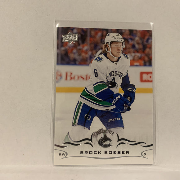 #177 Brock Boeser Vancouver Canucks  Series 1 2018-19 Upper Deck Hockey Card A2L