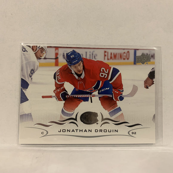 #98 Jonathan Drouin Montreal Canadiens  Series 1 2018-19 Upper Deck Hockey Card A2L