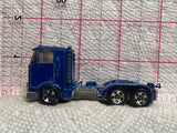 Blue Semi Truck 1986 Hot Wheels Diecast Car