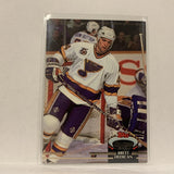 #203 Brett Hedican St Louis Blues   1992-93 Topps Stadium Club Hockey Card A2O