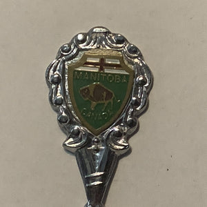 Manitoba Bison Canada collectable Souvenir Spoon PI