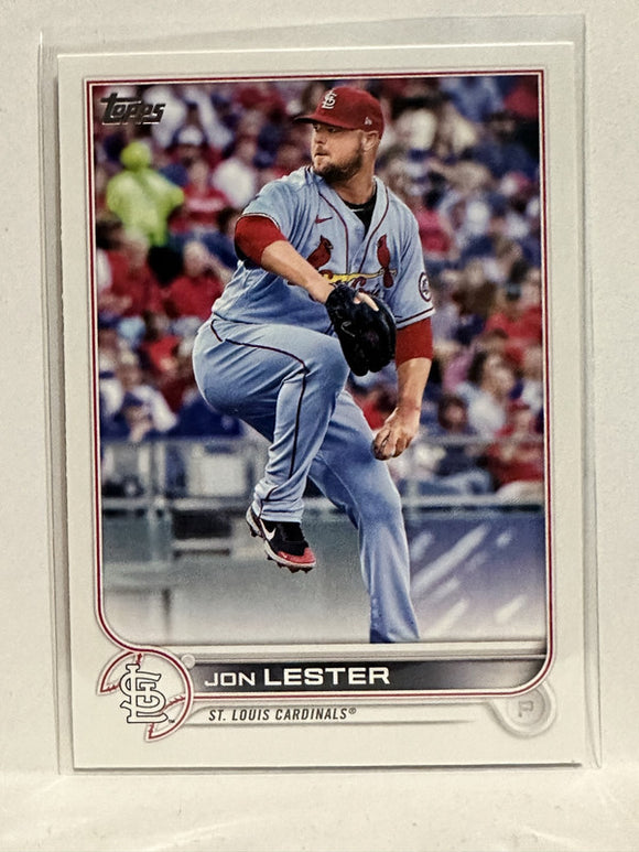 #213 Jon Lester St Louis Cardinals 2022 Topps Series One Baseball Card
