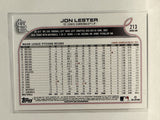 #213 Jon Lester St Louis Cardinals 2022 Topps Series One Baseball Card