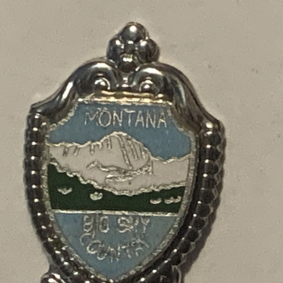 Montana Big Sky Country The Treasure State collectable Souvenir Spoon PL