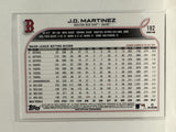 #182 J.D. Martinez Boston Red Sox 2022 Topps Series One Baseball Card