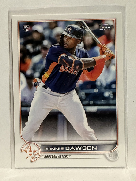 #231 Ronnie Dawson Rookie Houston Astros 2022 Topps Series One Baseball Card
