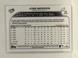 #29 Jose Berrios Toronto Blue Jays 2022 Topps Series One Baseball Card