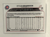 #168 Kyle Hendricks Chicago Cubs 2022 Topps Series One Baseball Card