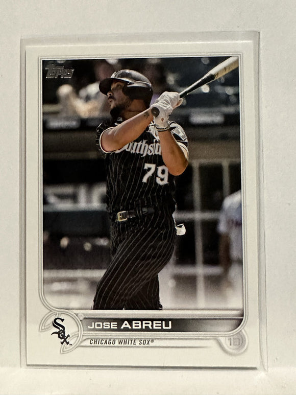 #84 Jose Abreu Chicago White Sox 2022 Topps Series One Baseball Card