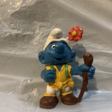 Hiker Smurf Schleigh Peyo '03 Toy Figure Action Figure AA32