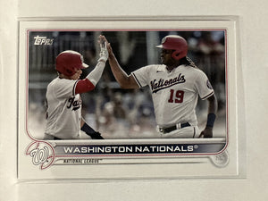 #218 Nationals Park  Washington Nationals 2022 Topps Series One Baseball Card