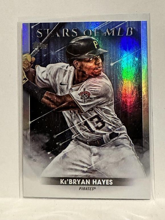 #SMLB-16 Ke'Bryan Hayes Stars of MLB Pittsburgh Pirates 2022 Topps Series One Baseball Card