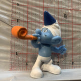 Party Planner Smurf peyo 2013 Mcdonalds Smurfs Toy Figure Action Figure AA33