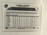 #92 Avisail Garcia Milwaukee Brewers 2022 Topps Series One Baseball Card
