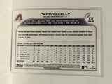 #177 Carson Kelly Arizona Diamondbacks 2022 Topps Series One Baseball Card