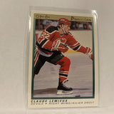 #62 Claude Lemieux New Jersey Devils   1991-92 O-Pee-Chee Hockey Card A2S