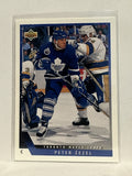 #199 Peter Zezel Toronto Maple Leafs 1993-94 Upper Deck Hockey Card