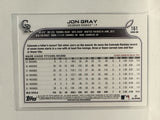 #161 Jon Gray Colorado Rockies 2022 Topps Series One Baseball Card