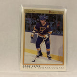 #88 Adam Oates St Louis Blues   1991-92 O-Pee-Chee Hockey Card A2U